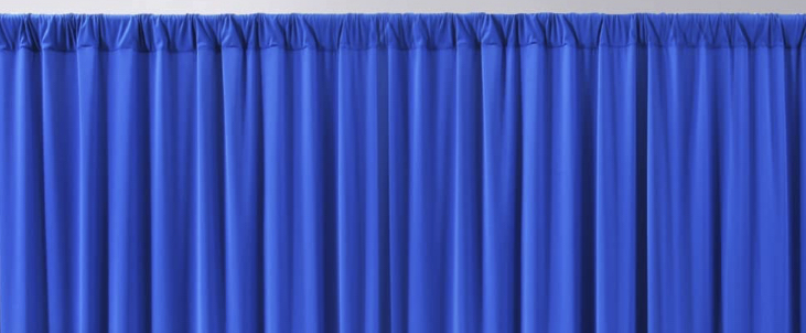 10x10 Royal Blue Backdrop Curtains Party Als